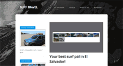 Desktop Screenshot of elsalvadorsurftravel.net